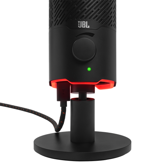 JBL Quantum Stream - Black - Dual pattern premium USB microphone for streaming, recording and gaming - Detailshot 6